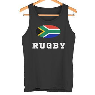 Texto De Rugby Con Bandera Deudáfrica Camiseta sin mangas - Regaloses