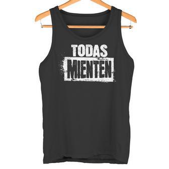 Todas Mienten Cool Rockpanish Espanol Latino Camiseta sin mangas - Regaloses