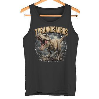 Tyrannosaure Dinosaure Prédateur Jurassique T Rex Rugissement Débardeur e - Cadeauxyz