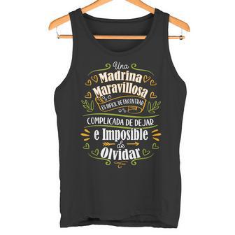 Una Madrina Maravillosa Regalo Para Madrina De Boda Bautizo Camiseta sin mangas - Regaloses