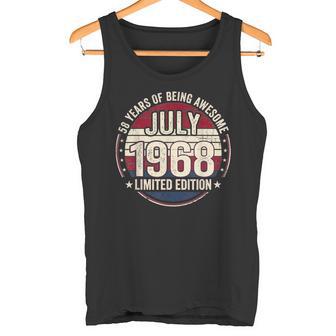 Vintage 58 Cumpleaños Decoraciones Hombres 58 Años 1968 58 Cumpleaños Camiseta sin mangas - Regaloses