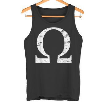 Vintage College Omegaymbol Camiseta sin mangas - Regaloses
