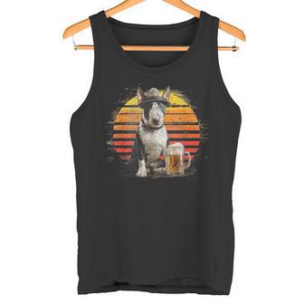 Vintage Dog Dad Retro Bull Terrier Papá Día Del Padre Para Hombres Camiseta sin mangas - Regaloses