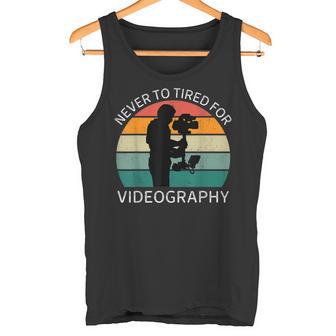 Vintage Nunca Cansado Paraideografía Retroideografía Camiseta sin mangas - Regaloses