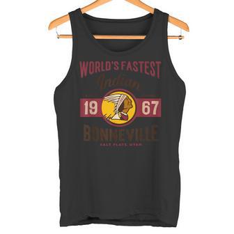 Vintage Para Motocicleta Utahalt Flats Bonneville Race Camiseta sin mangas - Regaloses