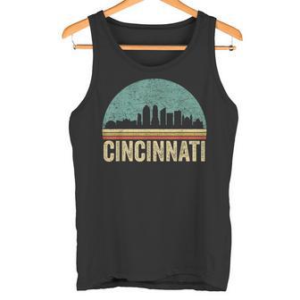 Vintage Retro Cincinnatiouvenirkyline Cincinnati Tank Top - Geschenkecke