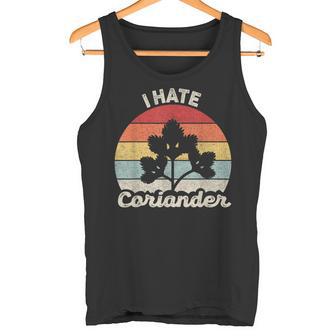 Vintage Retro Odio Cilantro Camiseta sin mangas - Regaloses