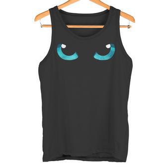 Yeux De Chat Bleu Débardeur e - Cadeauxyz