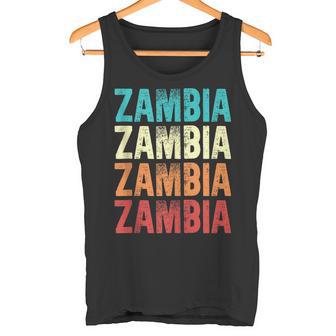 Zambia Colorido In Mangas Camiseta sin mangas - Regaloses