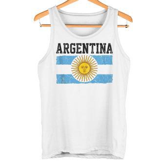 Argentina Traje De Bandera Argentina Para Hombre In Mangas Camiseta sin mangas - Regaloses