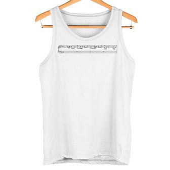 Bach Partituras Para Piano Fugues C-Minor Bwv 847 Camiseta sin mangas - Regaloses