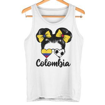 Bandera De Colombia Niña Origen Chica Colombiana Orgullosos Camiseta sin mangas - Regaloses
