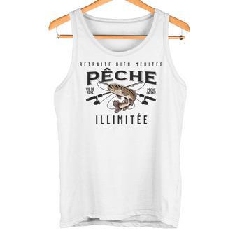 Cadeau Pour Les Pêcheurs En Retraite- Passion Pour La Pêche Débardeur e - Cadeauxyz