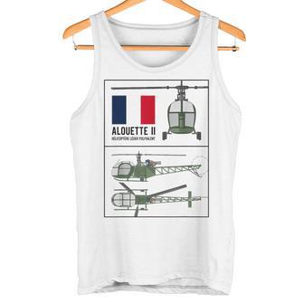 Diagramme Des Couleurs De L'hélicoptère Français Alouette Ii Débardeur e - Cadeauxyz