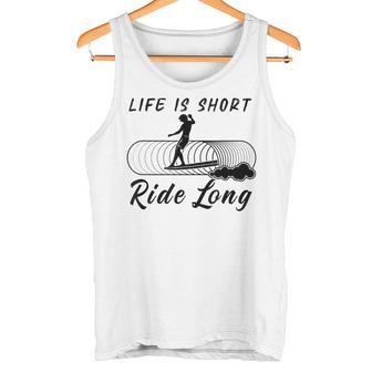 Divertida Tabla Deurf Larga Longboard Camiseta sin mangas - Regaloses
