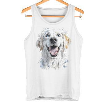 Dog Pet Motif Illustration Dog Camiseta sin mangas - Regaloses