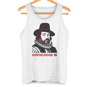 El Conocimiento Es Poder Arte Filosófico Moderno Camiseta sin mangas - Regaloses