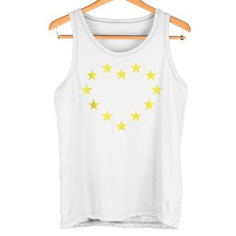 Eu Falg Estrellas De La Unión Europea Europea In Mangas Camiseta sin mangas - Regaloses