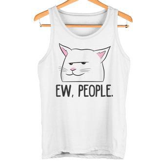 Ew Gente Divertido Gato Propietario Regalo Amor Gatos Camiseta sin mangas - Regaloses