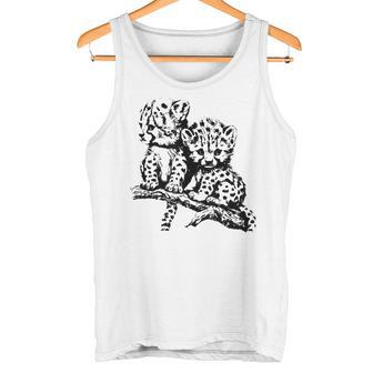 Guépard Motif Gros Chat Afrique Animal Guépards Débardeur e - Cadeauxyz
