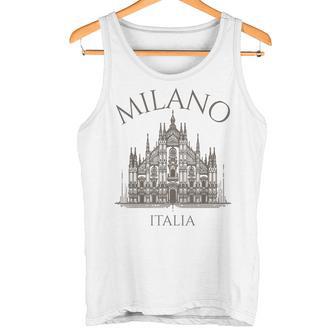 Milano Italia Catedral Del Duomo Arquitectura Italia Camiseta sin mangas - Regaloses