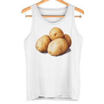 Motif Pomme De Terre Et Légumes Débardeur e - Cadeauxyz