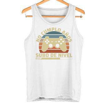 No Cumplo Añosubo De Nivel Divertido Gamer Cumpleaños Camiseta sin mangas - Regaloses