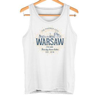 Polonia Estilo Retrointagearsovia Camiseta sin mangas - Regaloses