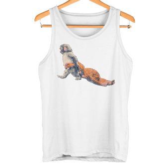 Punchiral Mono Meme Internet Trend Divertido Diseño De Culto Camiseta sin mangas - Regaloses