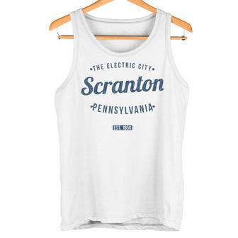 Recuerdo Deiajeintage Decranton Pennsylvaniacranton Camiseta sin mangas - Regaloses