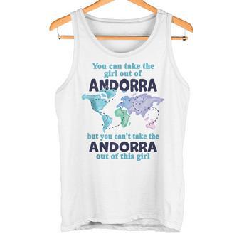 Reubicación De Andorra Chica Orgullosa De Andorra In Mangas Camiseta sin mangas - Regaloses