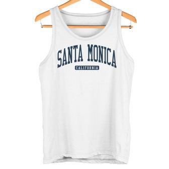 Santa Mónica California Ca College Universitytyle Navy Camiseta sin mangas - Regaloses