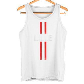 Supporter Lillois Football Ou Habitant Team Of Lille Débardeur e - Cadeauxyz