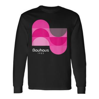 100 Ans De L'école De Bauhaus Bauhaus Affiche 1923 T-shirt à manches longues - Cadeauxyz