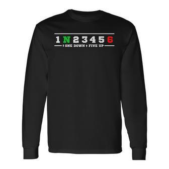 1N23456 Palanca De Cambio Para Motocicleta Camiseta de manga larga - Regaloses