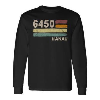 6450 Hanau Retro Postleitzahlen Alte Plzintage Langarmshirts - Geschenkecke