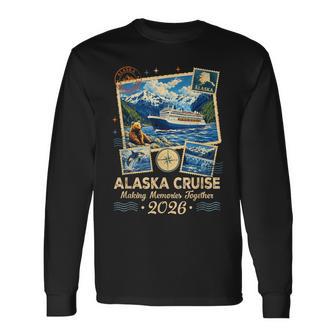 Alaska Vacation 2026 Cruise Family Matching Group Trip Long Sleeve T-Shirt - Thegiftio UK