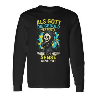 Als Gott Die Gedulderteilte Habe Ich Meine Langarmshirts - Geschenkecke