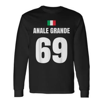 Anale Grande Italienauf Trikot Herren Partyurlaub Langarmshirts - Geschenkecke