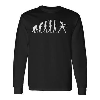 Ballerine Evolution Danseuse De Ballet Artistique T-shirt à manches longues - Cadeauxyz