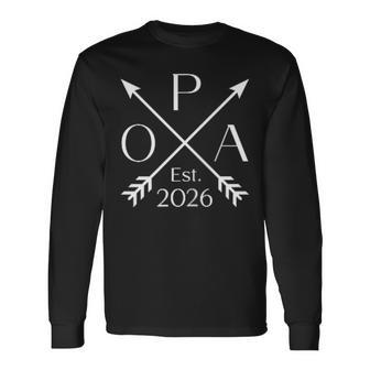 Befördert Zum Opa Est 2026Tolzer Opa 2026 Langarmshirts - Geschenkecke