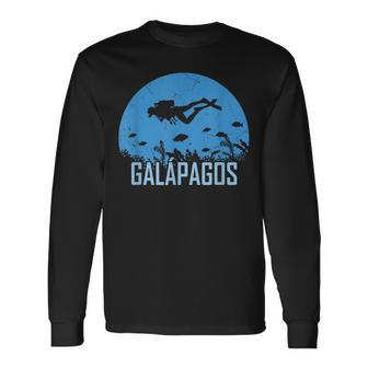 Buceo En Galápagos Increíbleidailvestreubacuática Camiseta de manga larga - Regaloses