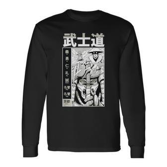 Bushidoamurai Épée Japonaise Amoureux Du Manga T-shirt à manches longues - Cadeauxyz