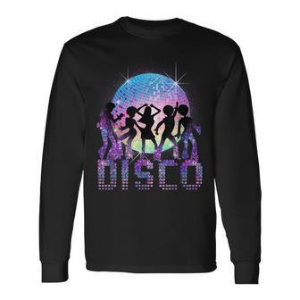 Chemise Disco Années 70 80Intage Rétro Danse T-shirt à manches longues - Cadeauxyz