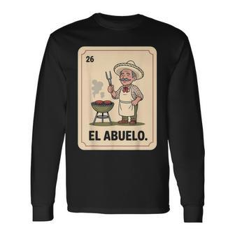 Chemises Drôles Pour Papa El Abuelo Fête Des Pères Grand-Père Mexicain T-shirt à manches longues - Cadeauxyz