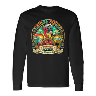 Cruise Squad Summer Vacation Matching Family Cruise 2026 Long Sleeve T-Shirt | Seseable UK