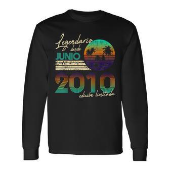 Cumpleaños Hombre Regalos Legendario Desde Junio 2010 Camiseta de manga larga - Regaloses