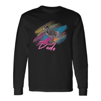 Dodo De La Réunion T-shirt à manches longues - Cadeauxyz