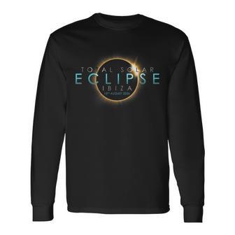 Eclipseolar Total 12 De Agosto De 2026 – Ibiza – Totalidad Camiseta de manga larga - Regaloses