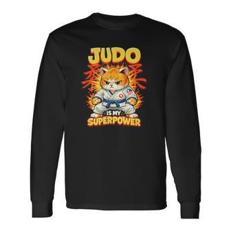 El Judo Adorable Es Miuperpoder Camiseta de manga larga - Regaloses